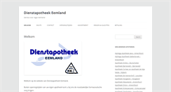 Desktop Screenshot of dienstapotheekeemland.nl